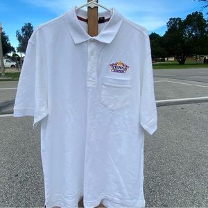 Texas Station White Polo